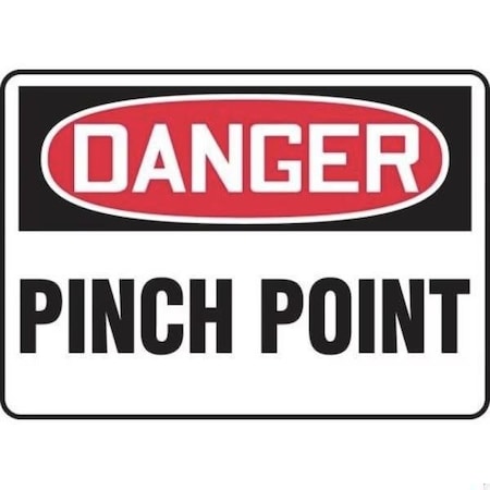 Accuform OSHA DANGER SAFETY SIGN PINCH POINT FRMEQM138VS FRMEQM138VS